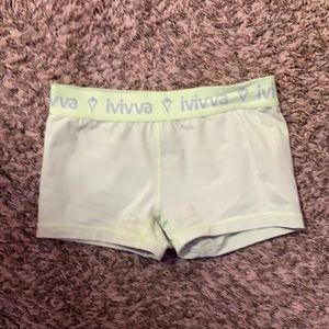 Neon yellow Ivivva shorts size 10